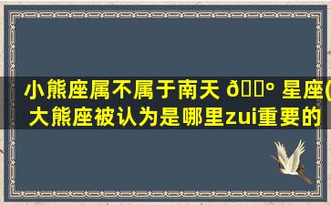 小熊座属不属于南天 🐺 星座(大熊座被认为是哪里zui
重要的星座)